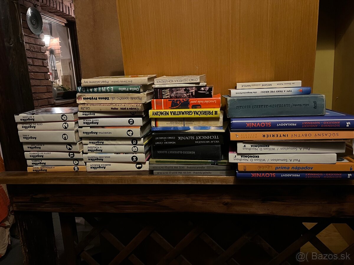 Darujem knihy za odvoz