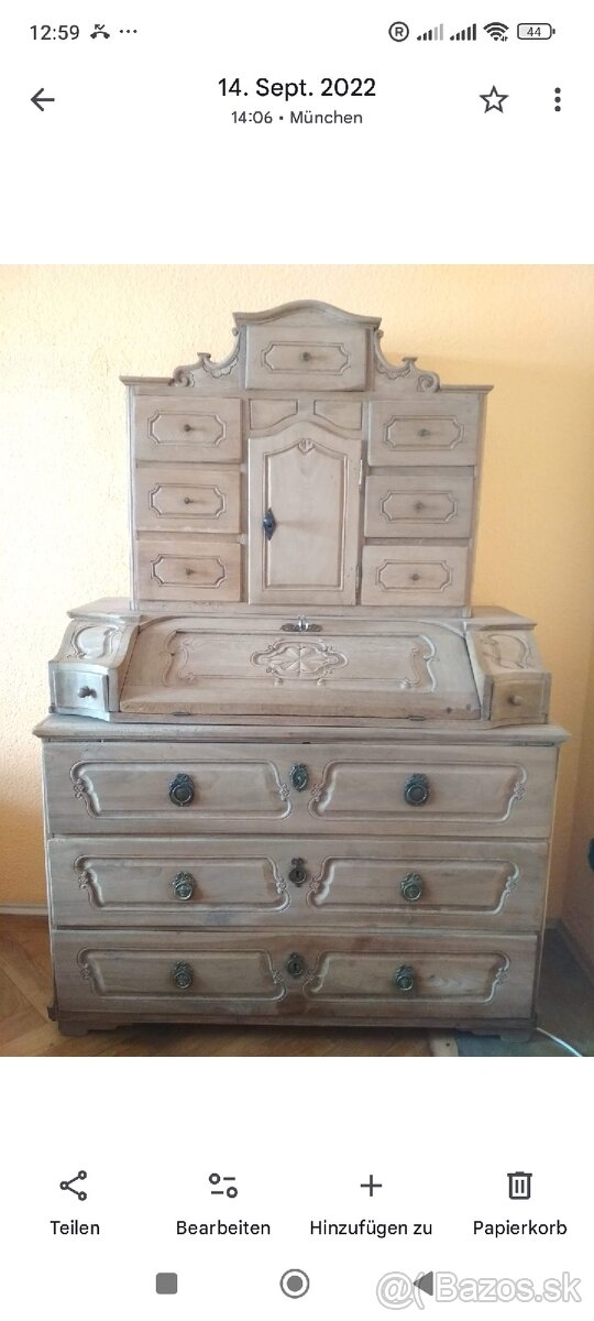 Original Tabernakel skrina z roku1780