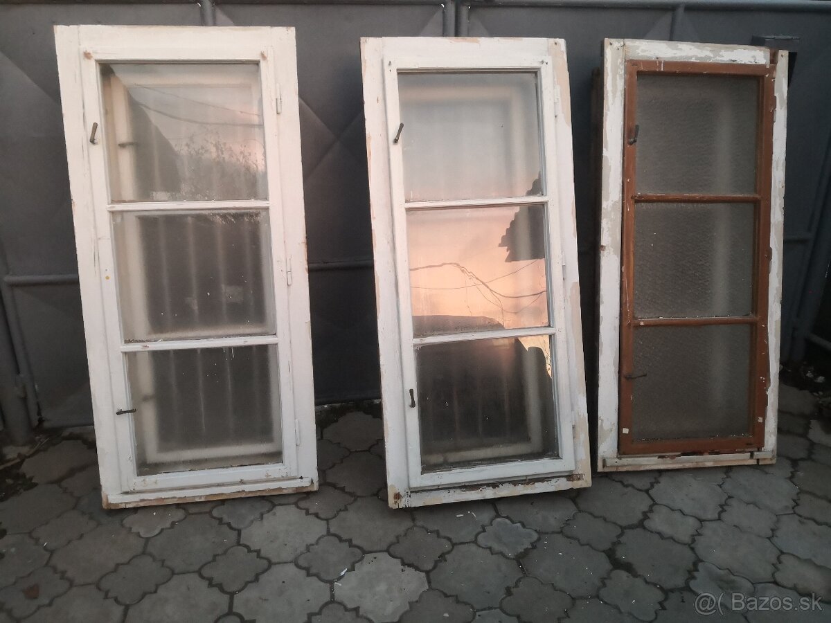 Staré kastlové okná