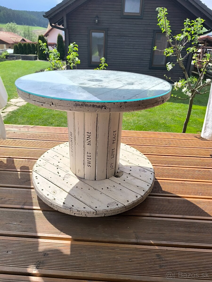 Stôl cievka/bubon