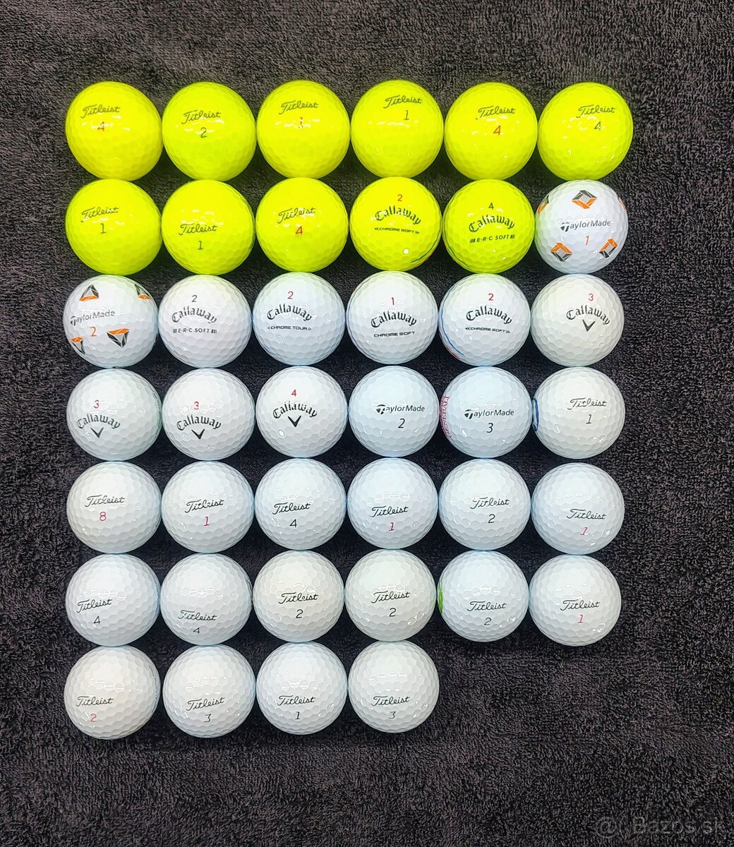 TITLEIST PRO V1, PRO V1X...