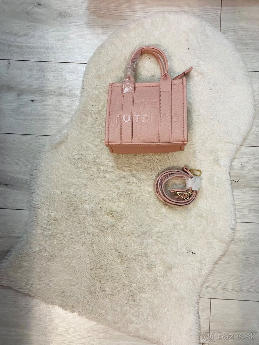 Mini Ruzova kabelka the tote bag