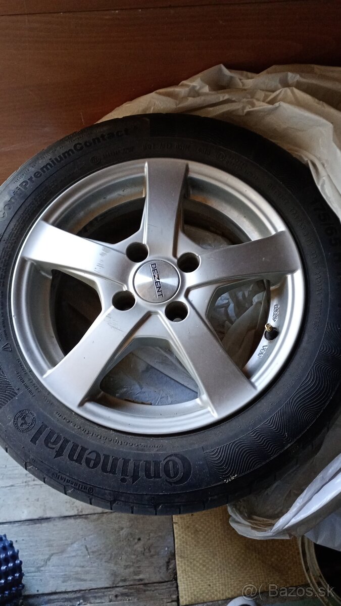 Elektróny DEZENT 4x100 R14