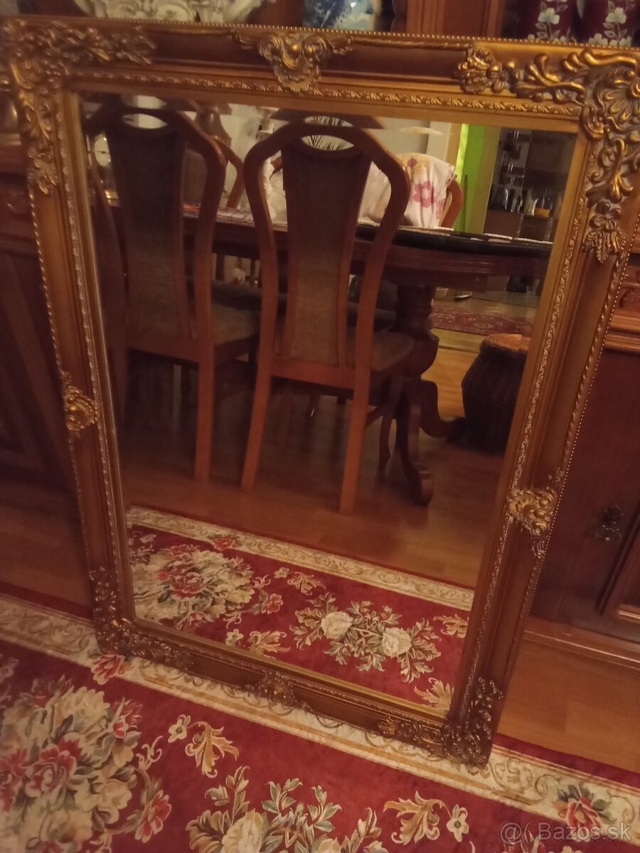 Rustikálne fazetové zrkadlo