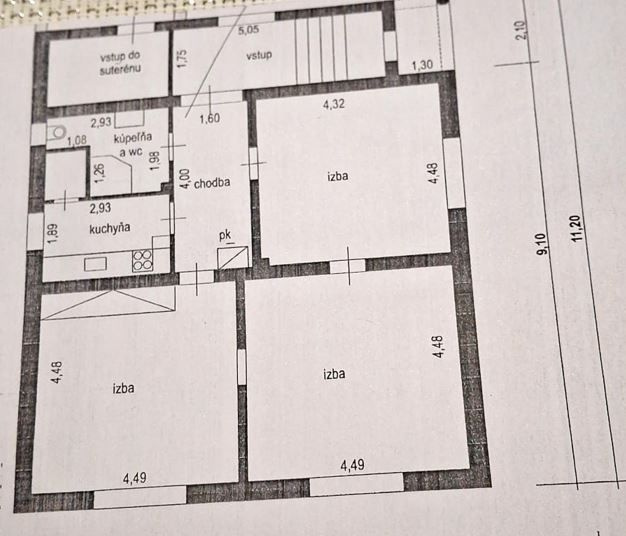 Na prenájom, 3izb v RD, samostatný vstup, ul. Bradlanská, ča