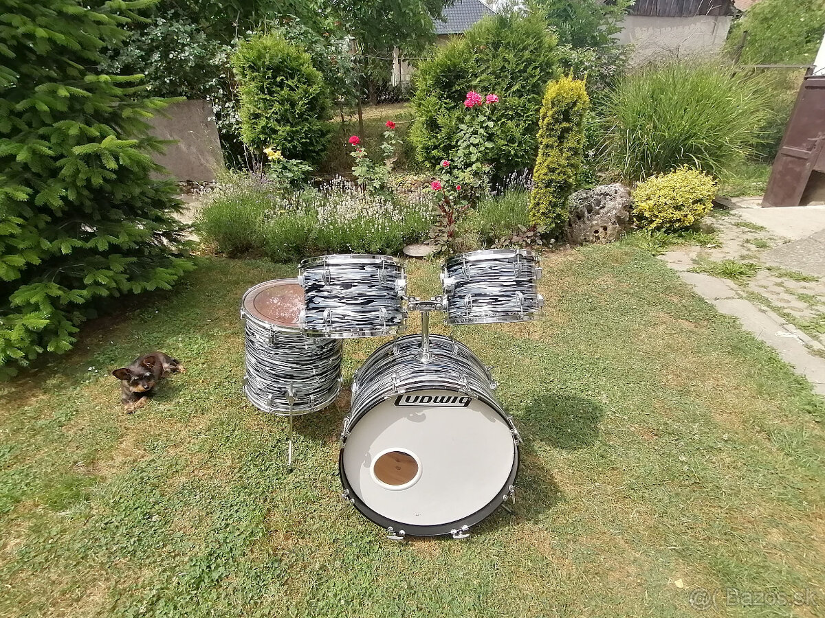 Predám Vintage Ludwig Rocker Drum Set