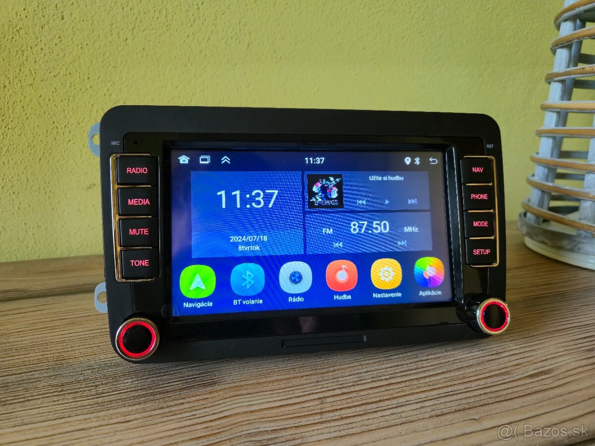 ✅2DIN 7" ANDROID AUTORÁDIO VW SEAT SKODA✅