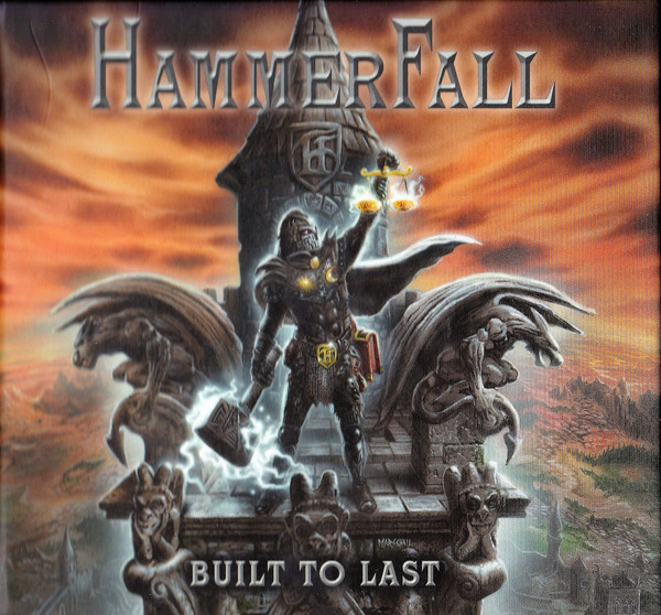 PREDÁM ORIGINÁL CD + DVD - HAMMERFALL - Built To Last 2016