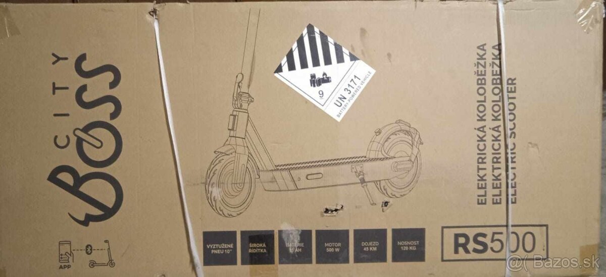 Kolobežka CITY BOSS RS 500