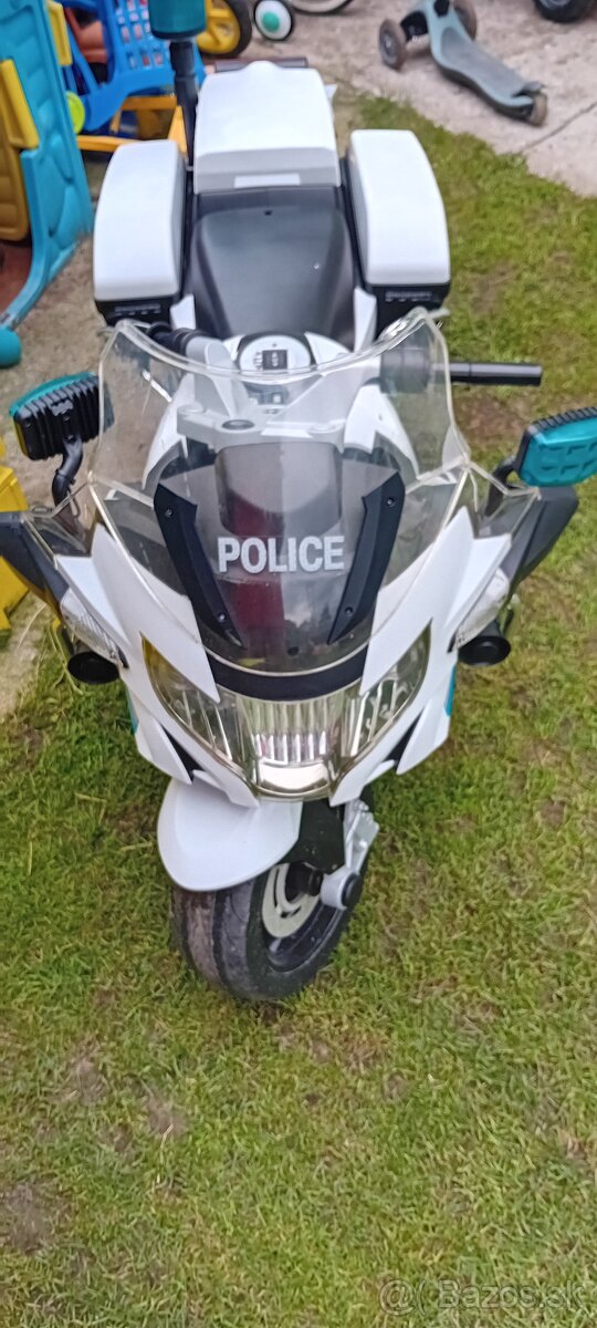 Elektrická policajná motorka
