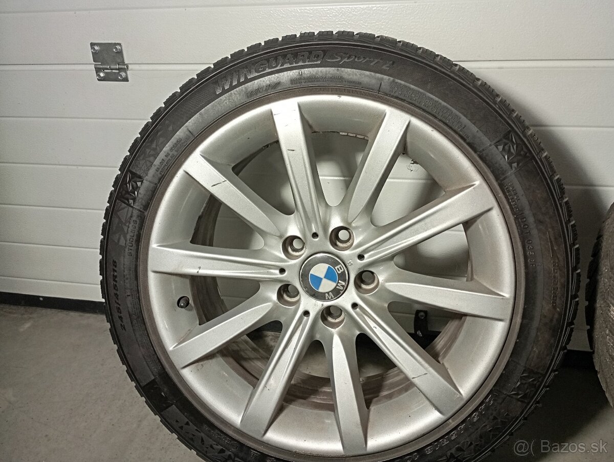 Predám originálne disky BMW zo zimnými pneumatikami