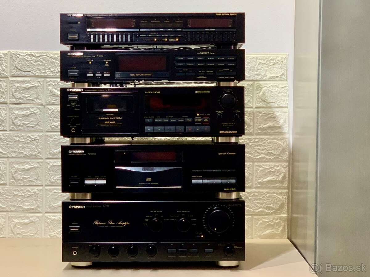 Pioneer A-777. Pioneer CT-777. Pioneer PD-S901. Pioneer F676