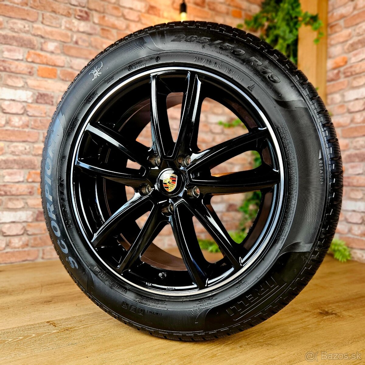 Alu R19 5x130 Cayenne/Audi Q7/Vw Touareg + zimné 265/50 R19