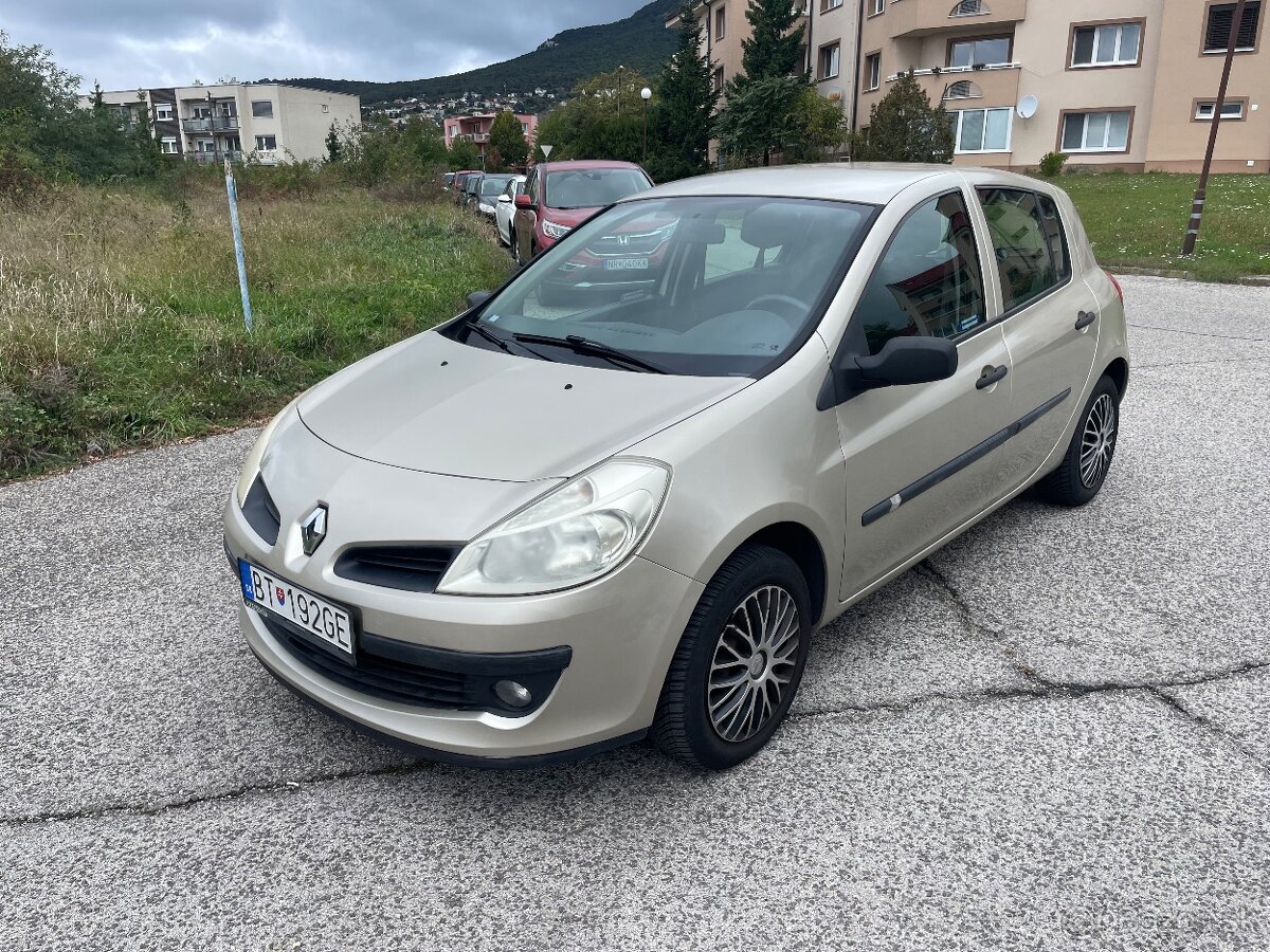 Clio III rv 2007, 1,2 16v, iba 60000km, top stav