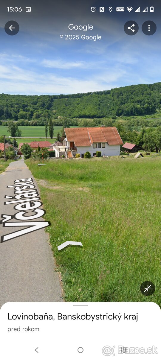 Pozemok vhodný na rekreáciu 3€/m2