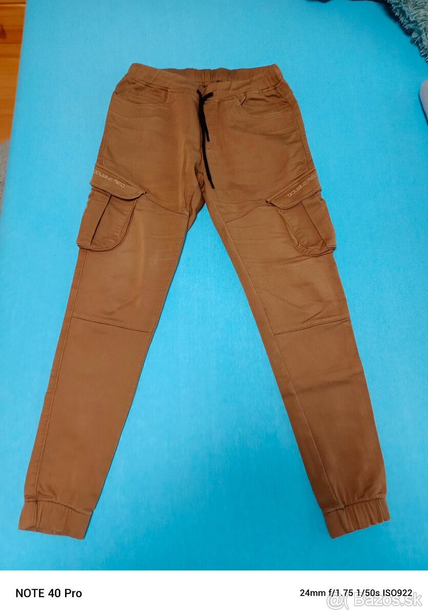 Predám Pants ARMY STYLE Pockets Brown
