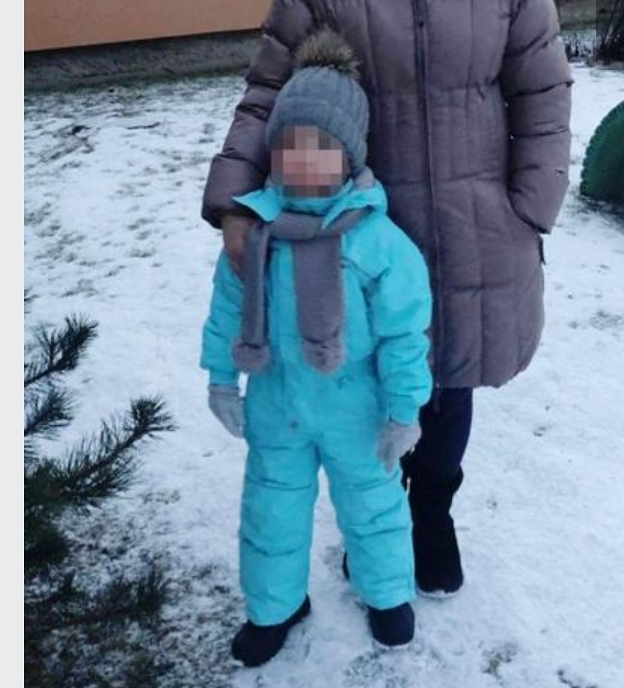 Detská kombinéza na zimu