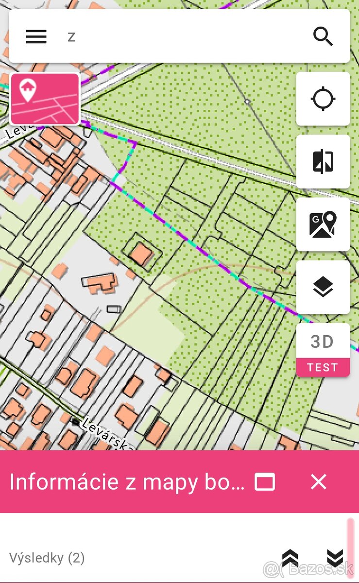 Predám pozemok 809m2