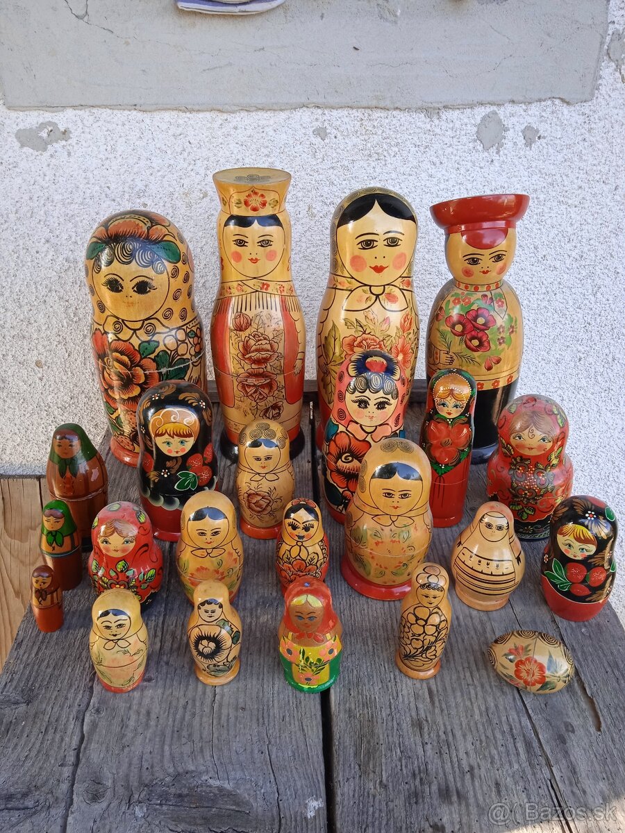 matriošky a flakóny