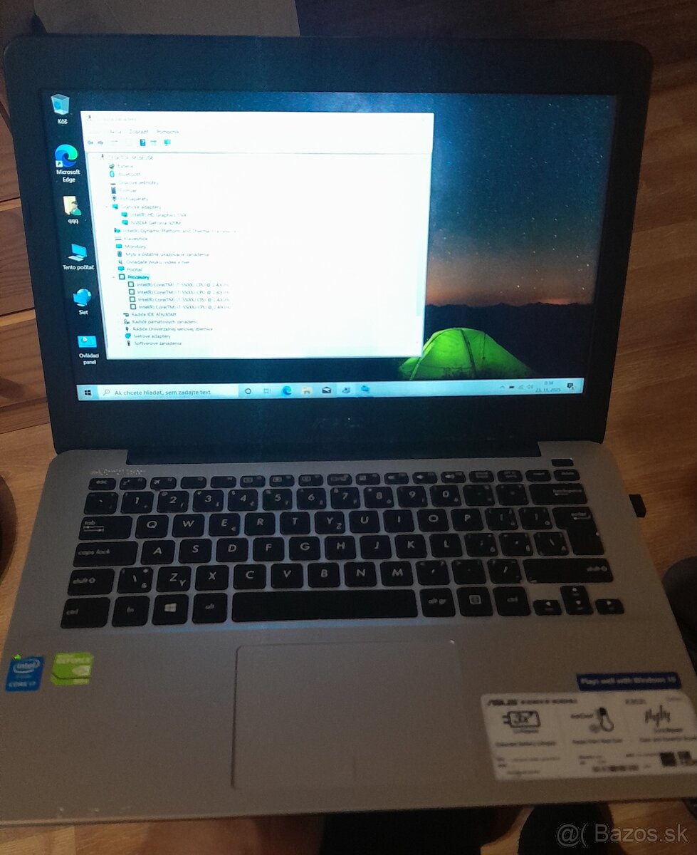 Asus X302l - i7 5500u, 4GB RAM, 250GB SSD, NVIDIA 2GB