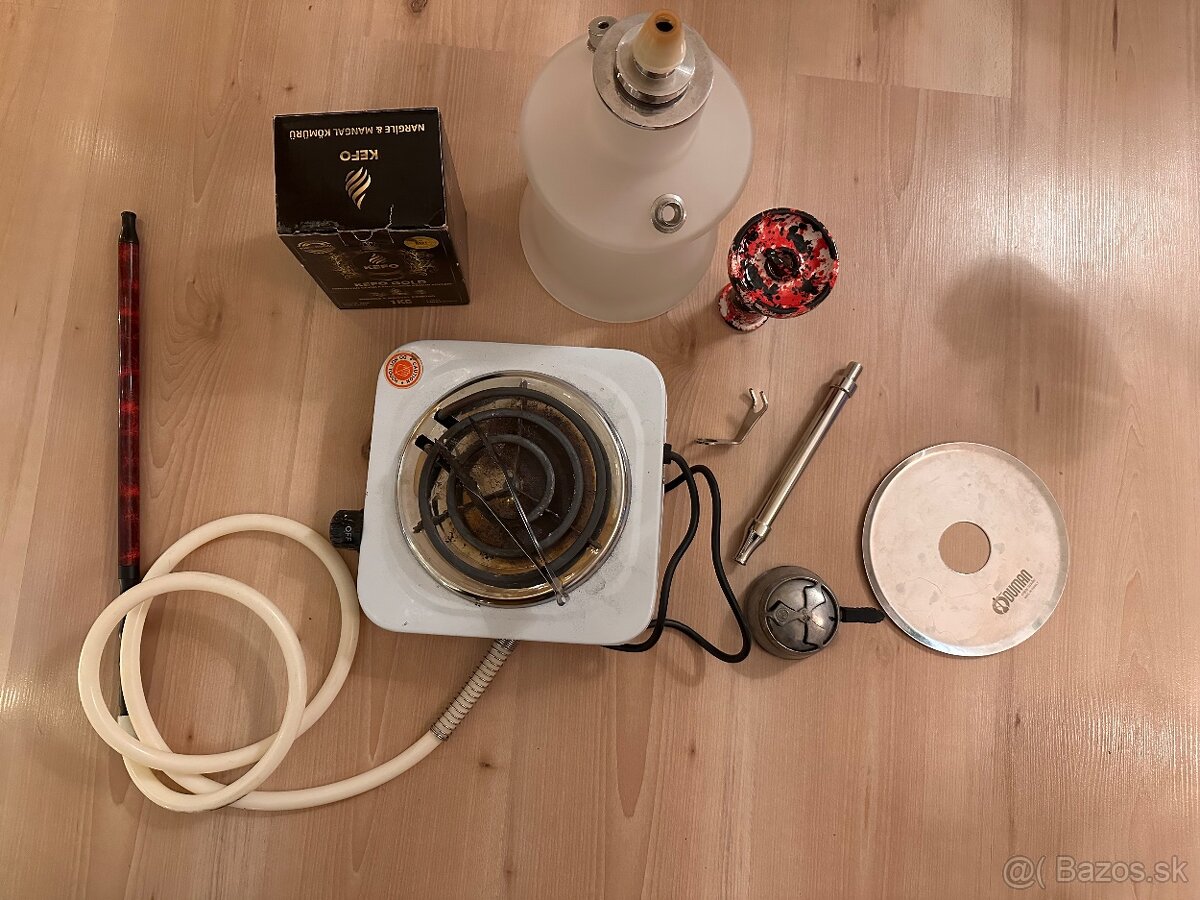 Vodná fajka Oduman V2 (matná) + kompletné príslušenstvo