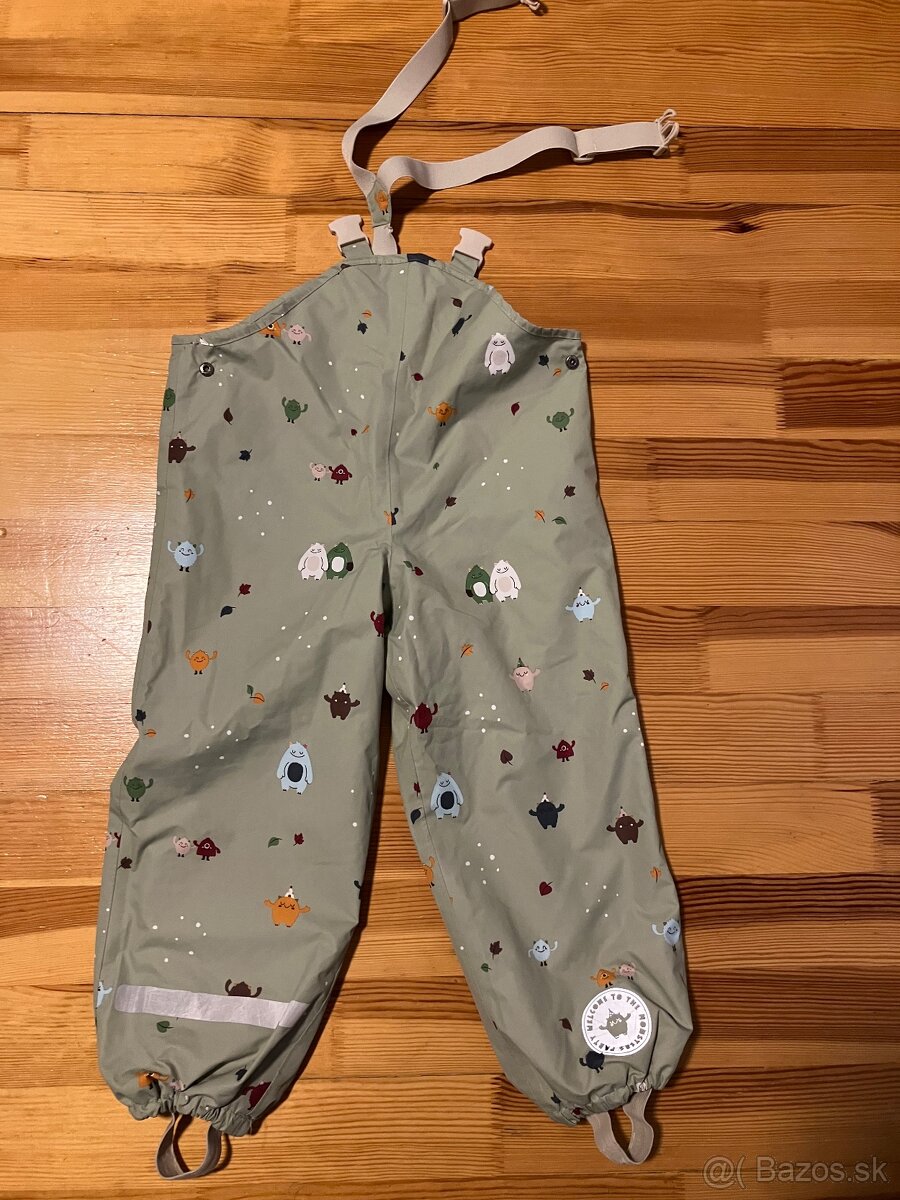 Nohavice nepremokave vel. 110/116