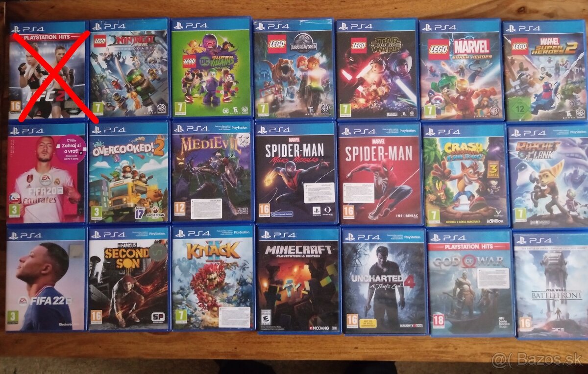 Predám Hry na Playstation 4 / Playstation 5