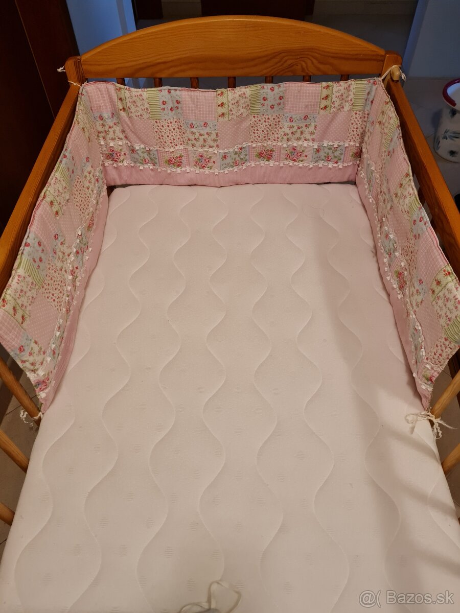 Predam postielku bez matracu s mantinelom