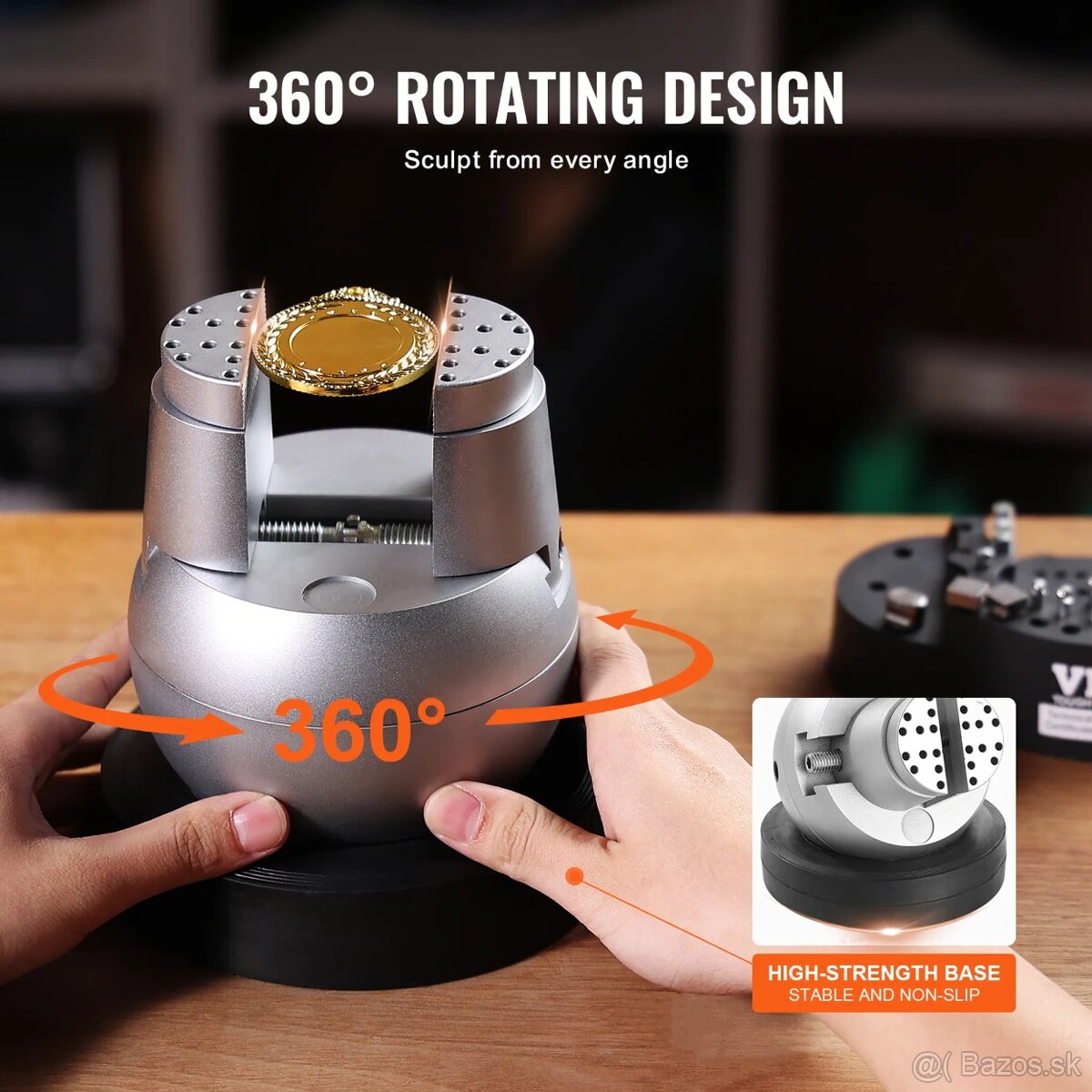 Guľový zverák VEVOR - 5 palcový