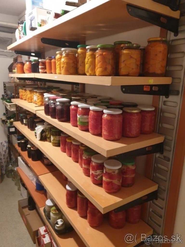 Policový systém 194 x 14 - 16 cm