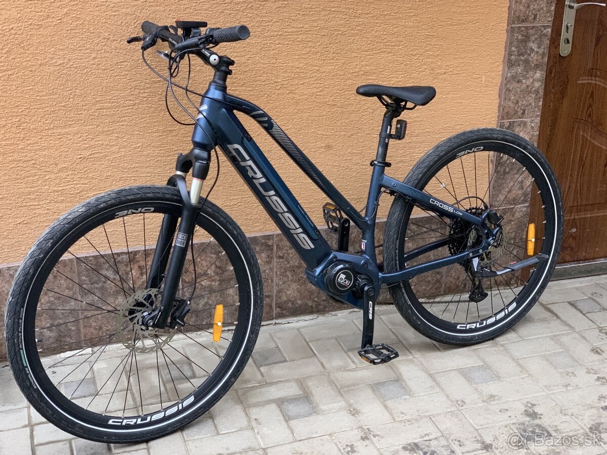 Elektrický bicykel Crusis ONE - OLI Cross Low 8.8 15”