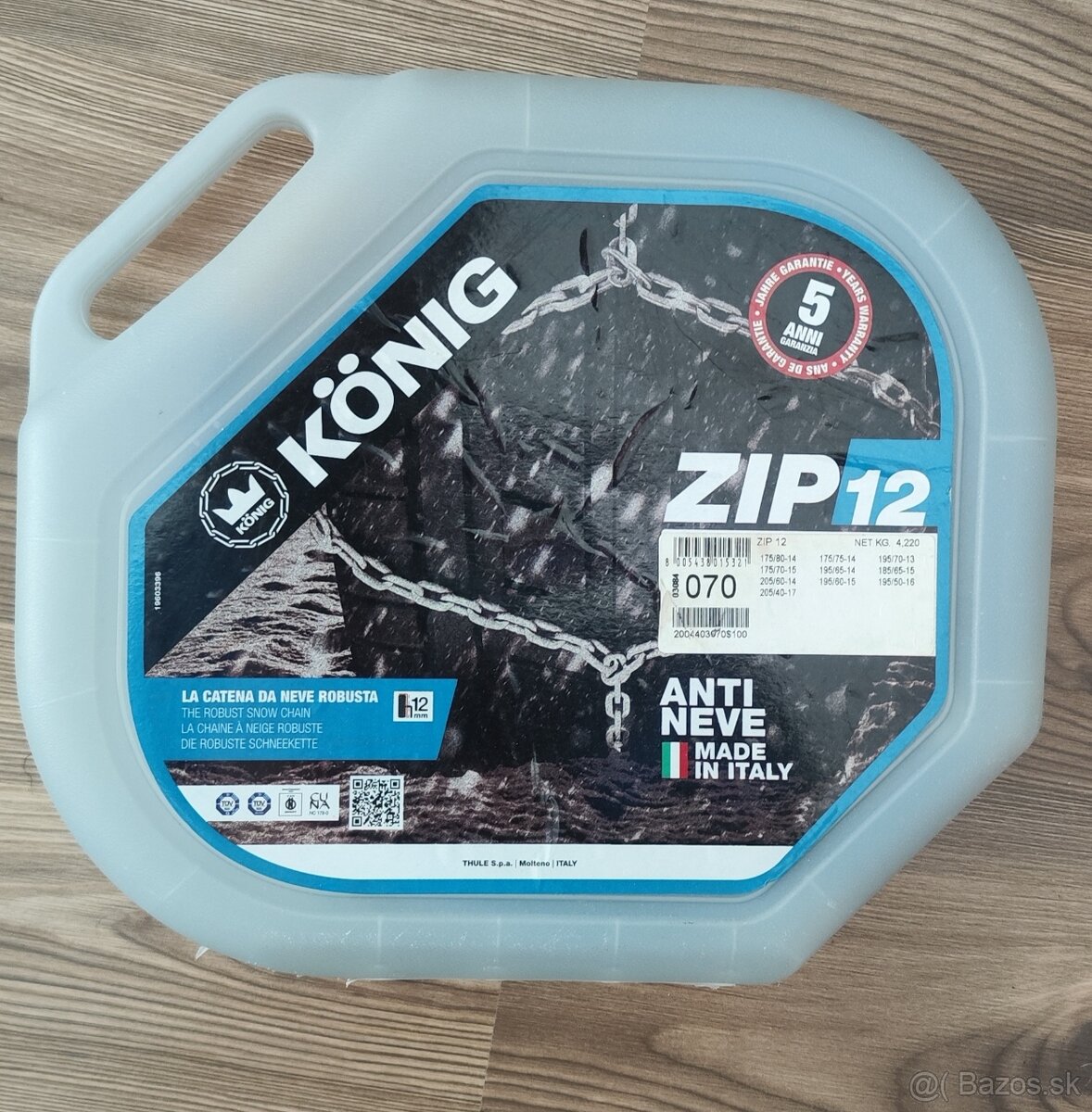 Predám snehové reťaze Thule Konig 070