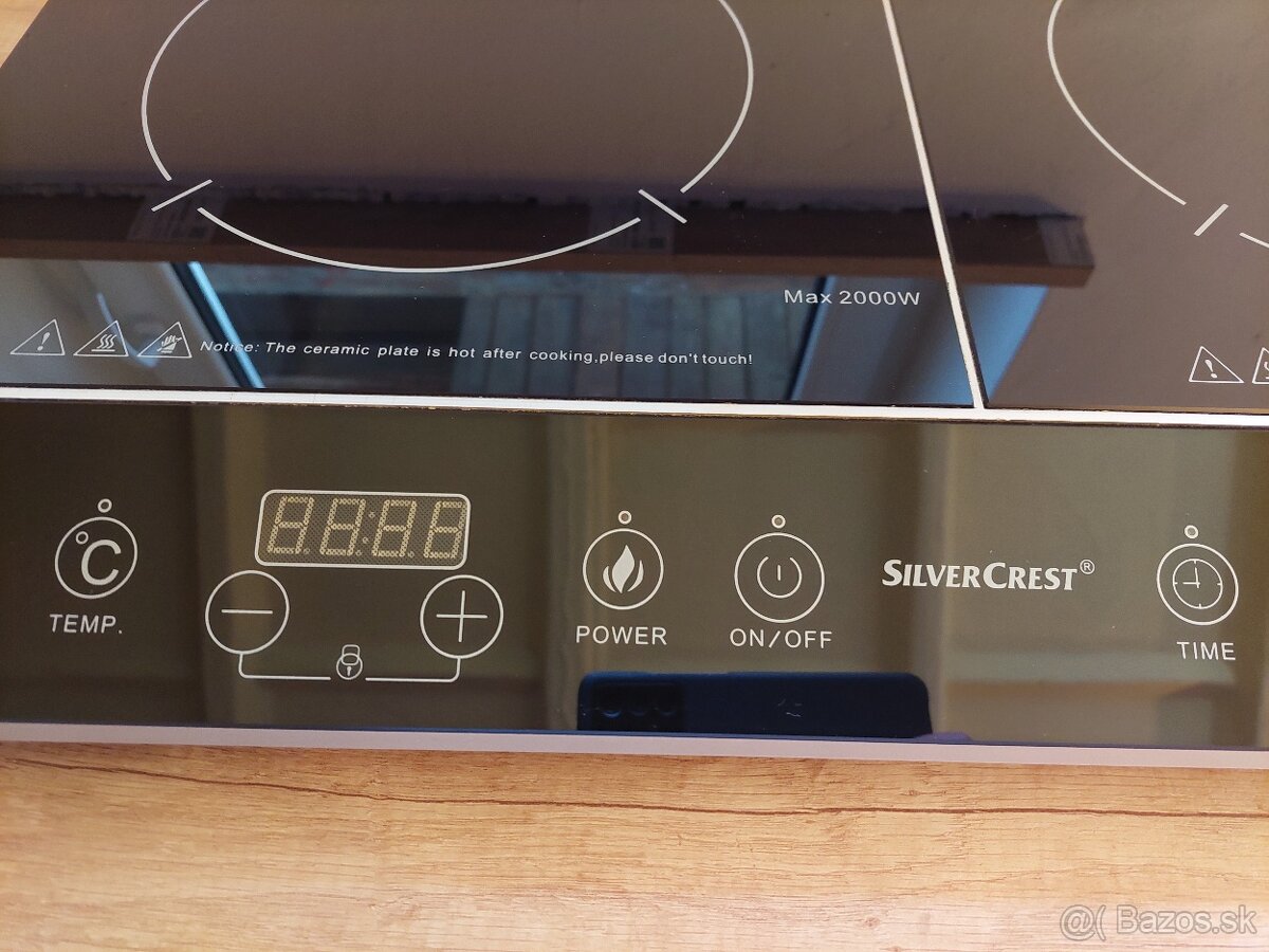 Indukčná dvojplatnička SILVERCREST