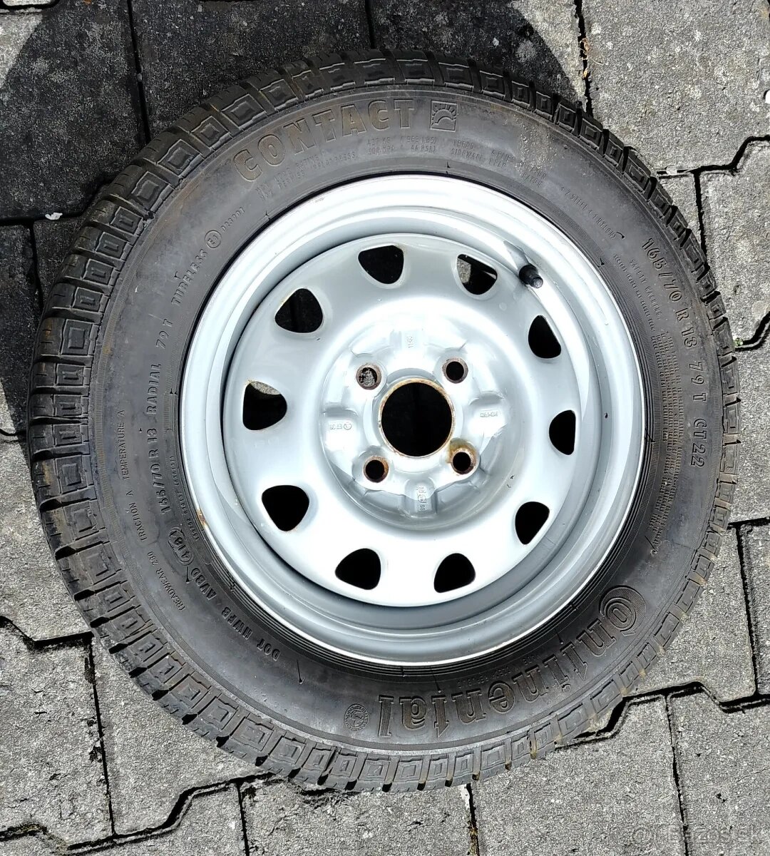 Koleso 165/70 R13 79T Continental Contact a disk 4.5x13 ET38