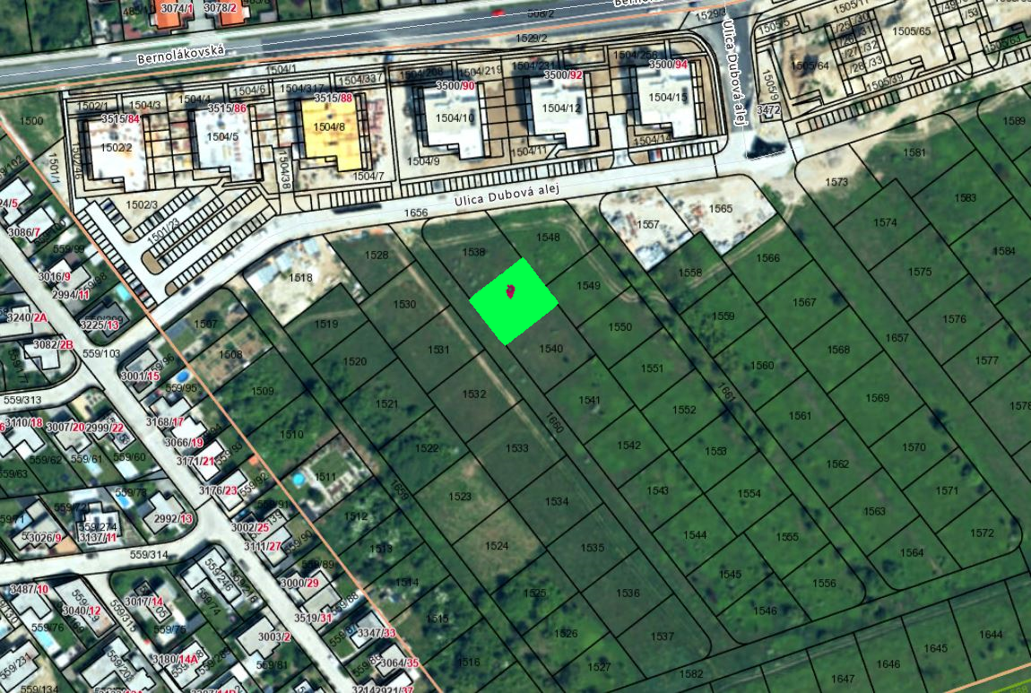 Stavebný pozemok na predaj – Ivanka pri Dunaji, 600 m²