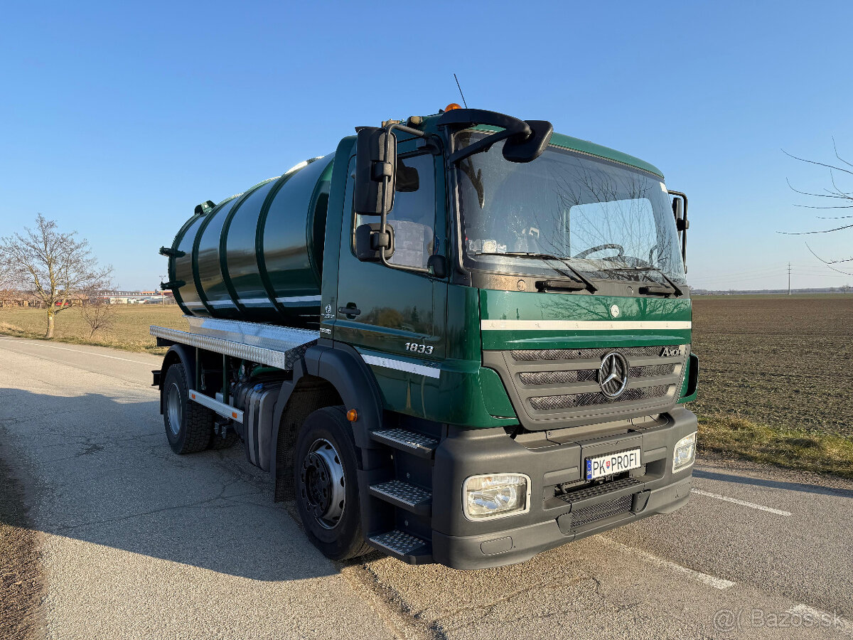 FEKAL MERCEDES AXOR 2008-NOVA CISTERNA 11500L