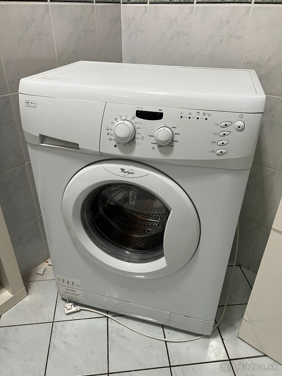 Predám práčku Whirlpool AWG 5124C