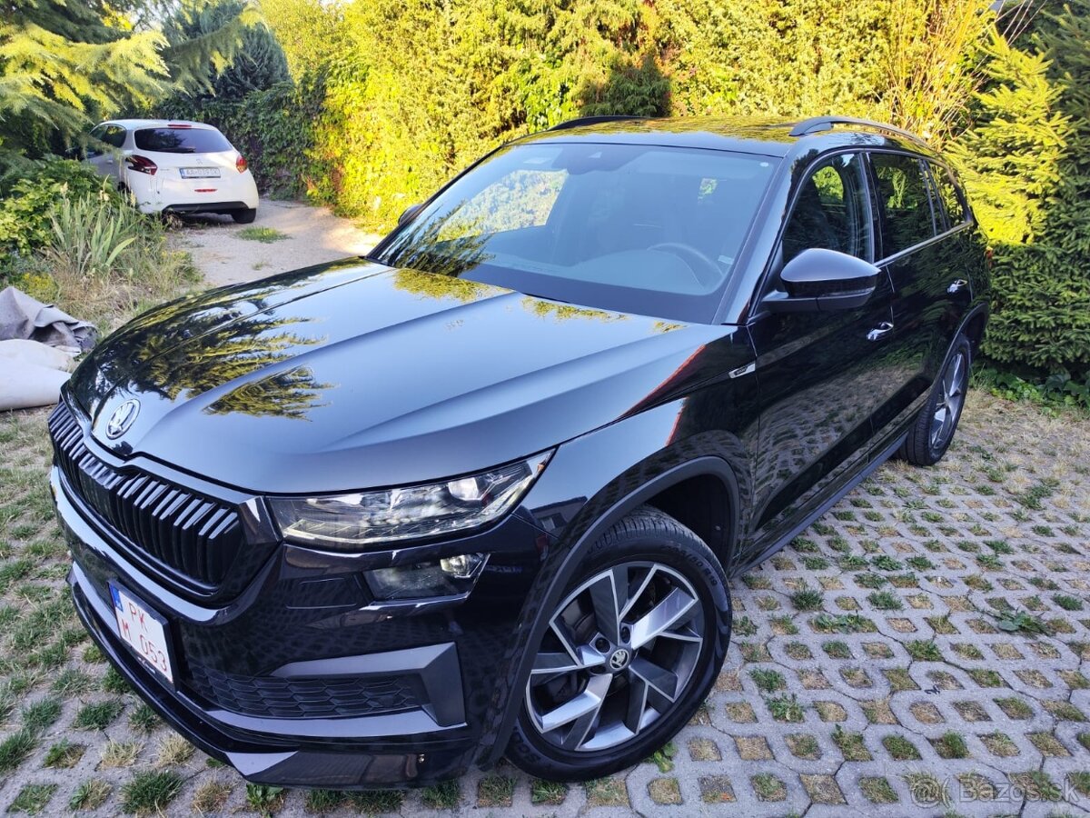 Škoda Kodiaq Sportline EVO 4x4 2.0 TDI DSG 12/2021 53 tis.km