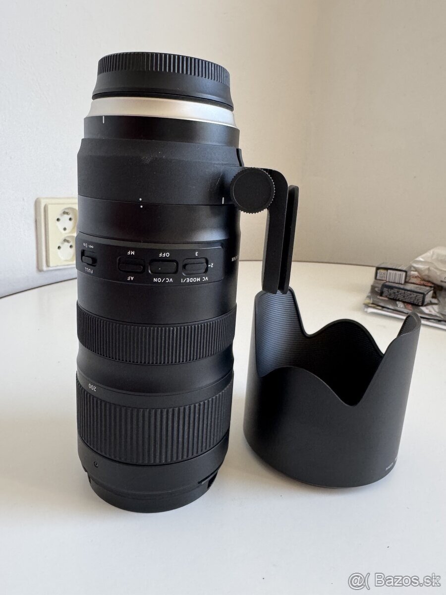Predám teleobjektív Tamron 70-200 f2,8 G2 pre nikon.