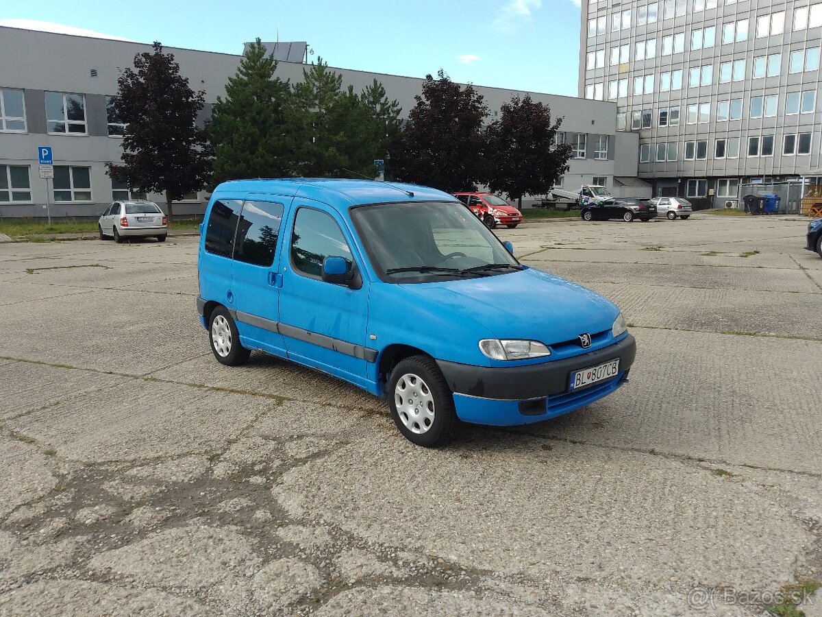 Peugeot Partner 1.4 benzín 55 kW r. 2000
