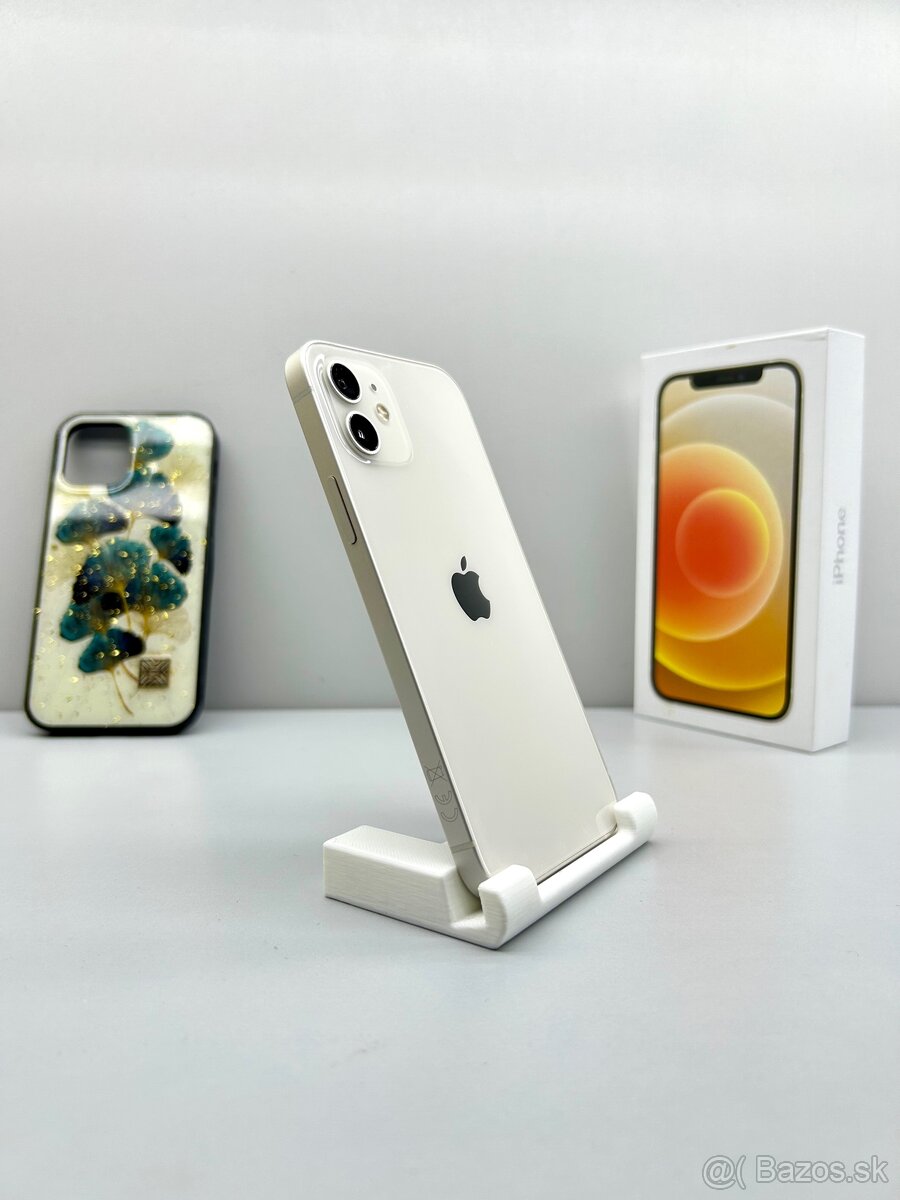 iPhone 12 WHITE 128GB TOP STAV NOVÁ BATÉRIA