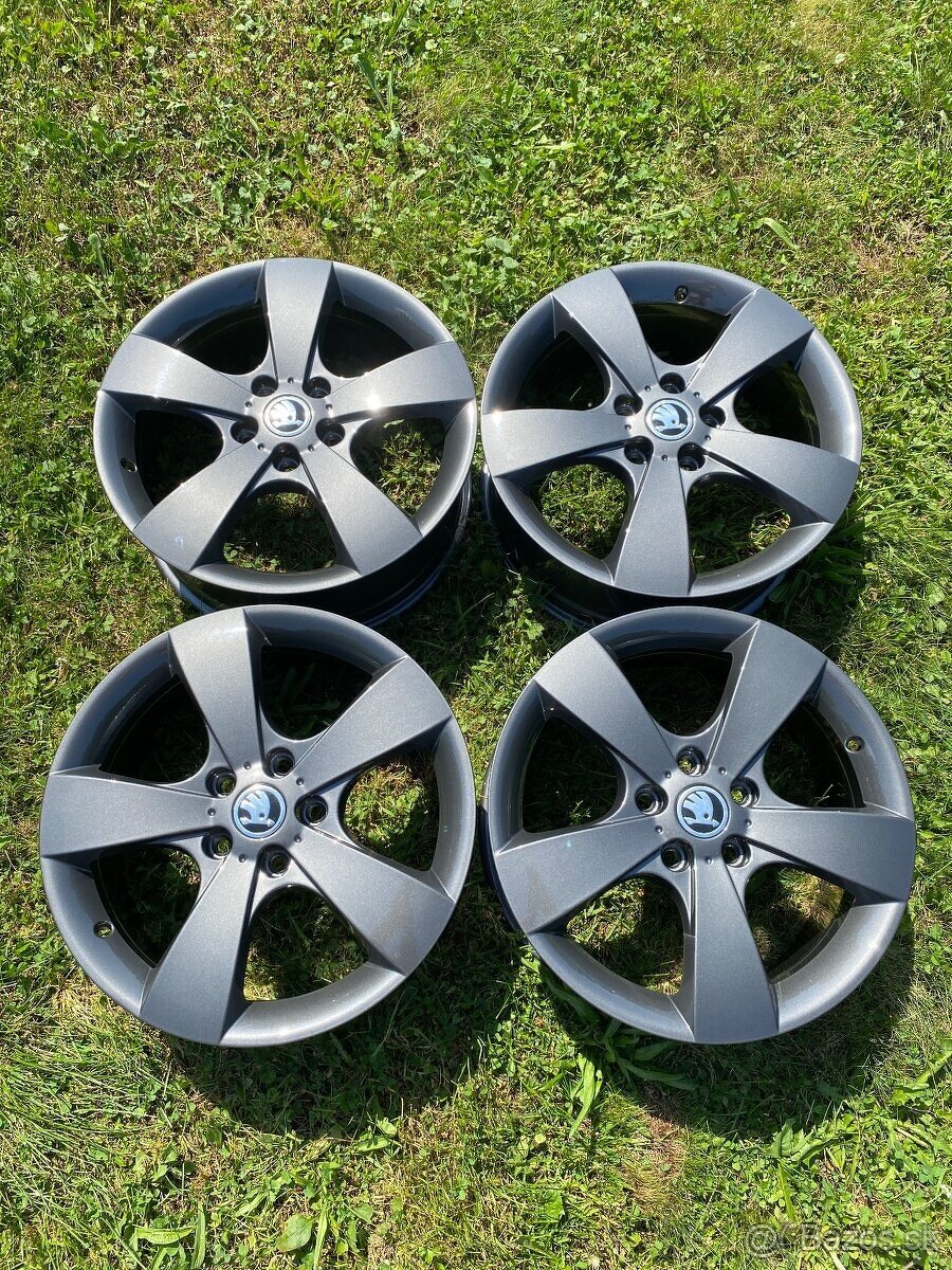 ALU KOLESÁ ŠKODA 5X112 R17 OCTAVIA