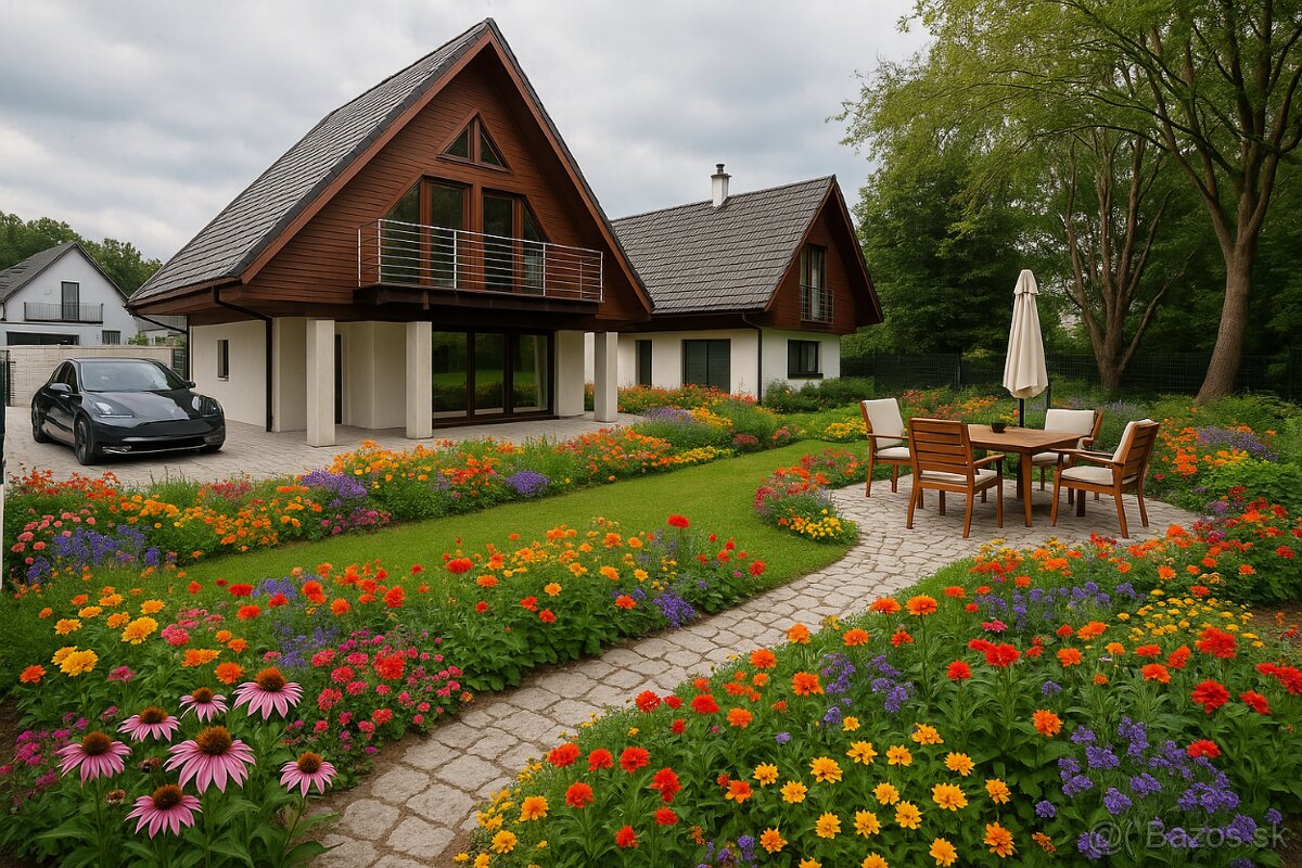 Domy v pokojnej lokalite blízko prírody