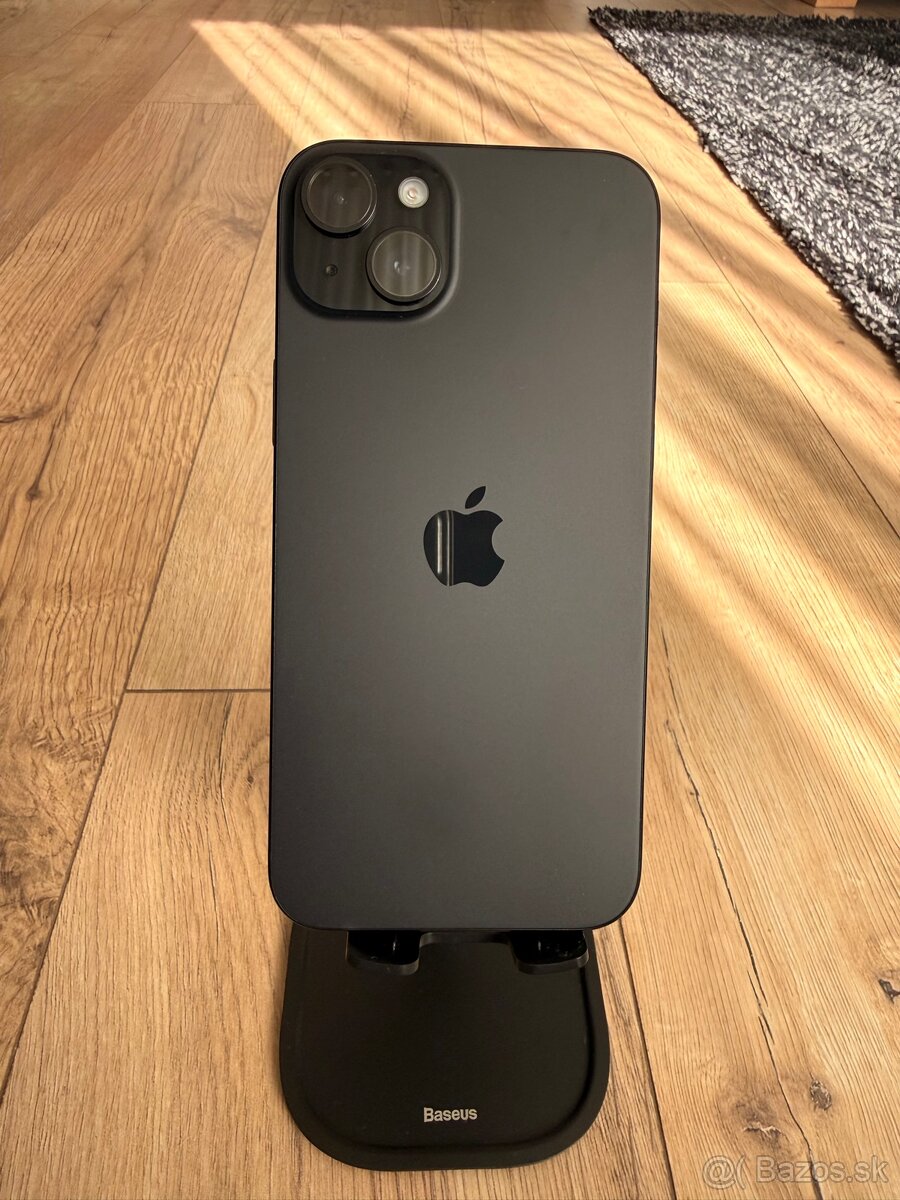 Apple iPhone 15 plus, 128gb black