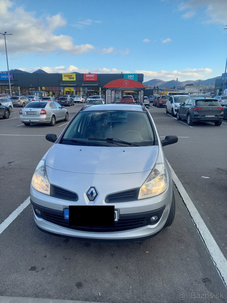 Renault clio III,2008 1.2 55 kw , benzín