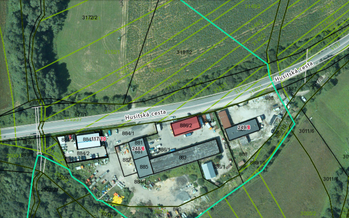 Podiely na pozemkoch v Starej Turej