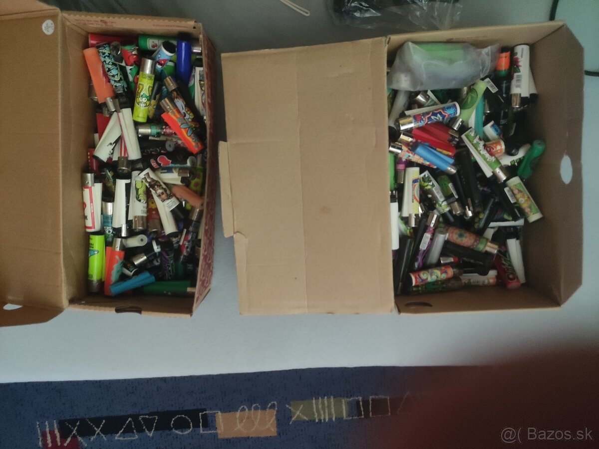 Clipper zapaľovače zbierka