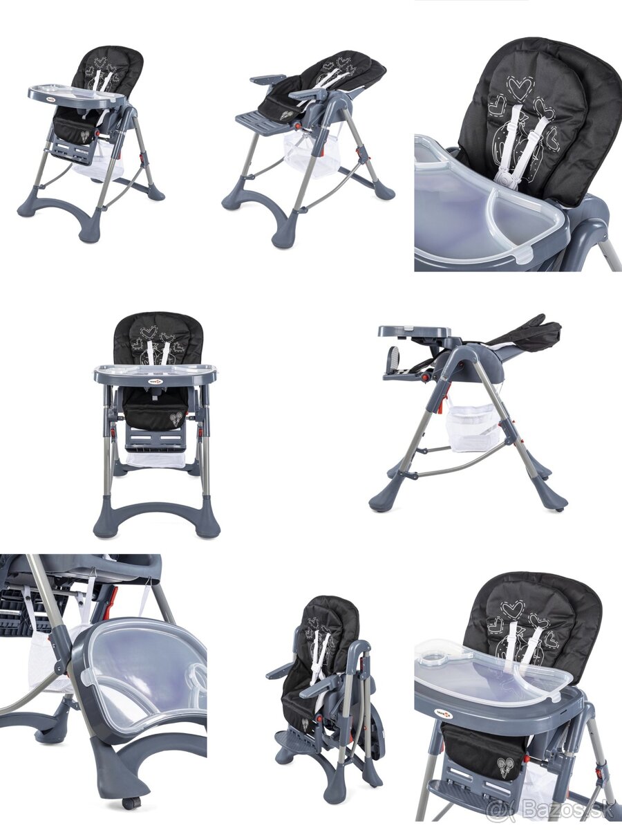 Detská jedálenská stolička Touragoo