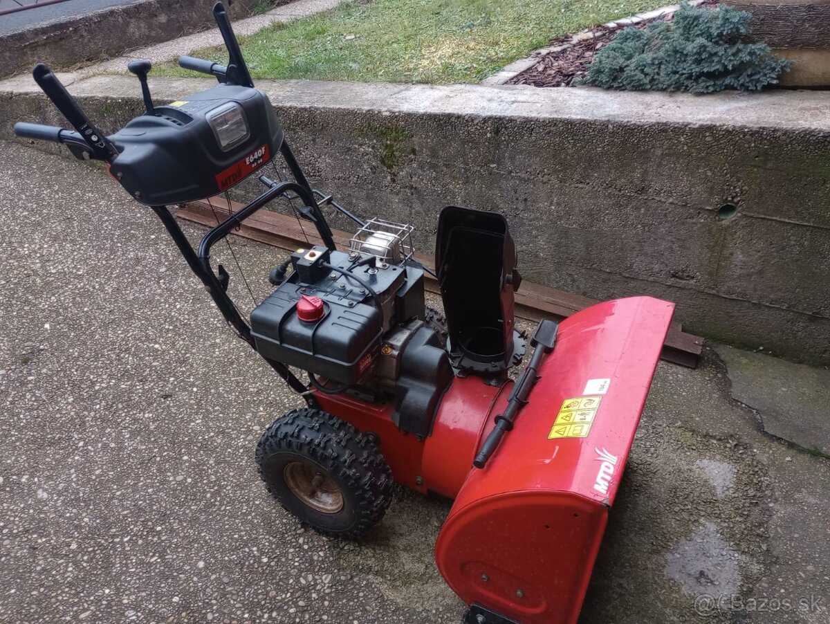 Snežná fréza MTD E640F dvojstupňová