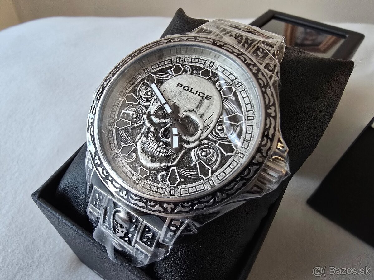 Police Bronxdale Skull